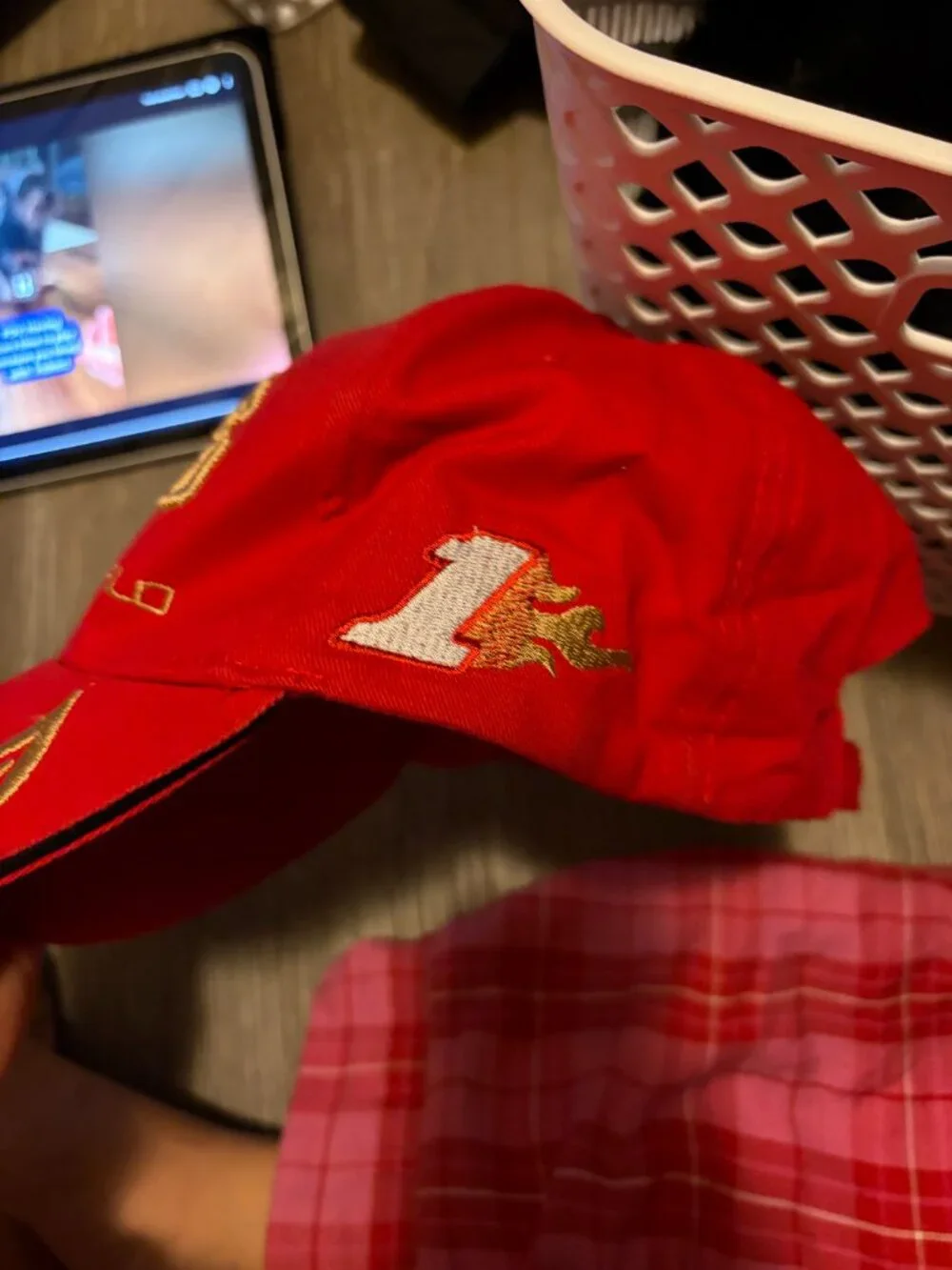 Authentic Monaco Monte Carlo Racing Hat Red Never Used